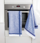 Preview: Blauhandtuch & Silberhandtuch 100% Baumwolle
